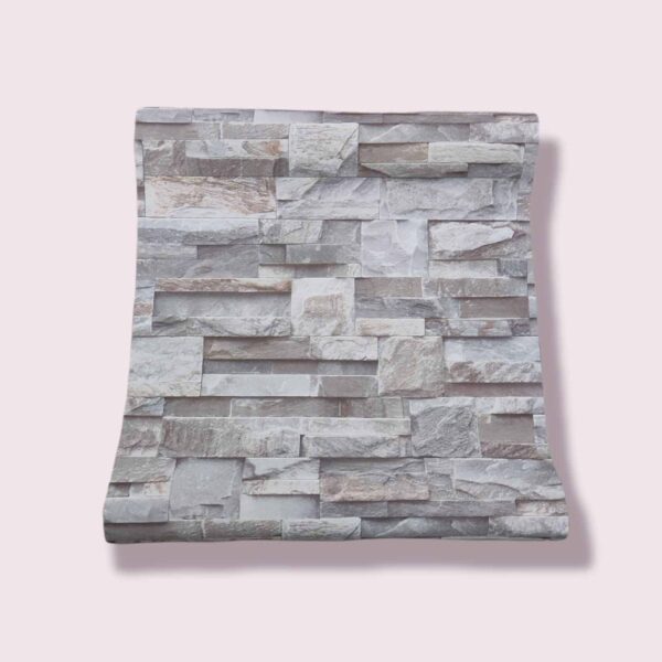 AD Rocking stone slim Brick pattern wallpaper