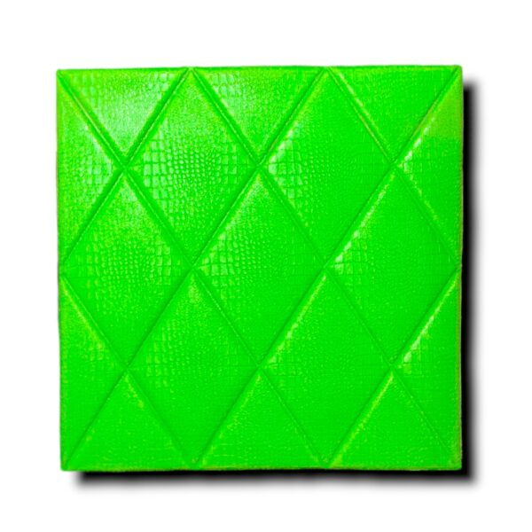 AD Self-adhesive 3D foaming sheet Crocodile pattern Neon color