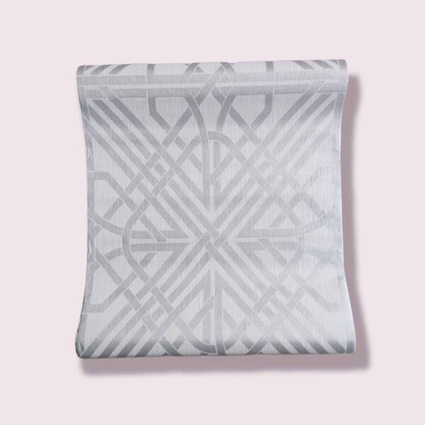 AD Grey geometrical pattern wallpaper