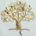 BUTTERFLY TREE GOLD(37X33 INCH)