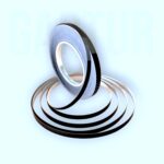 Floor Tiles Tape Black Foil Lines ( 1 cm x 50 m )