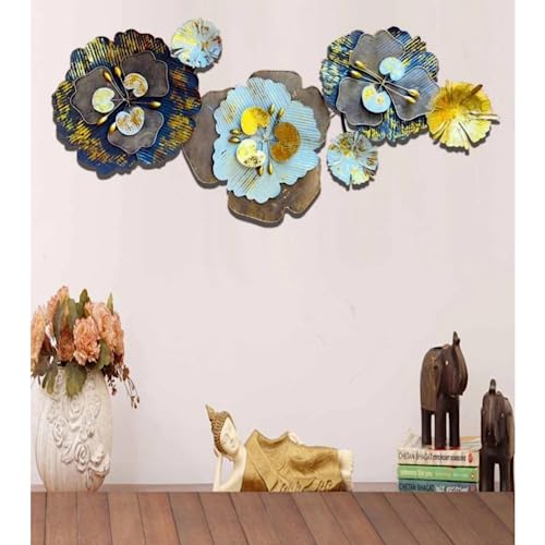 AD Flower Decor (multi) Wall Decor For Living Room, Bedroom, Home Decor (52x2x24 INCH)