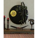 AD Moon Bambu Family Wall Decor For Living Room, Bedroom, Home Decor (32x4x35 INCH)