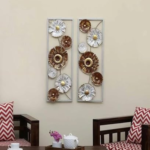 AD Wall Sculptures Flower Iron wall art(36 x 2 x 12 inch)