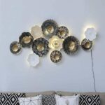 AD Flower Decorative Wall Art (55 x 2 x 24 inch)