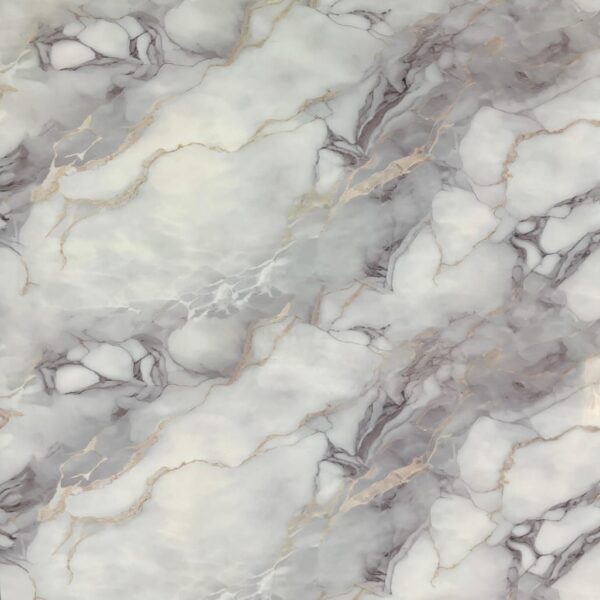 AD Waterproof Self-Adhesive UV Marble Sheet Pack of 5  (60x60 cm)