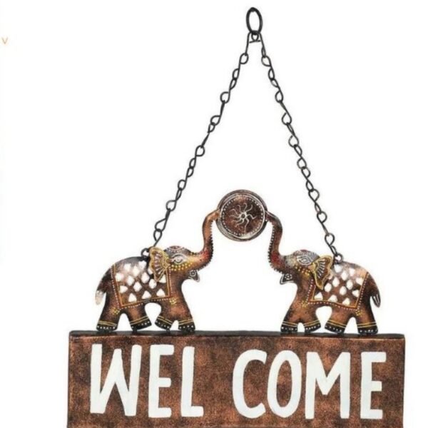 AD ELEPHANT WELCOME (13x1x9.5 inch)