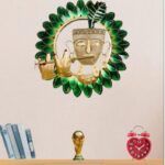 AD FLOWER GREEN KRISHNA(NO LED) (23x2x23 inch)