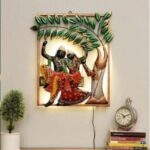 AD RADHA KRISHNA FRAME (19.5x2x23 inch)