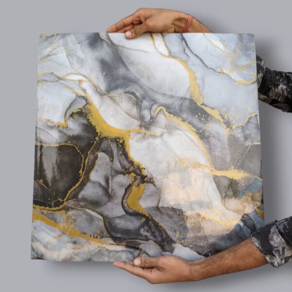 AD Waterproof Self-Adhesive UV Marble Sheet (60x60 cm)