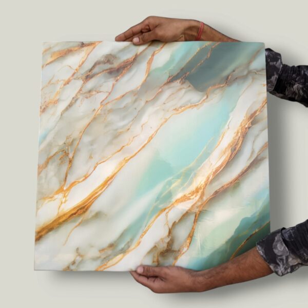 AD Waterproof Self-Adhesive UV Marble Sheet (60x60 cm)