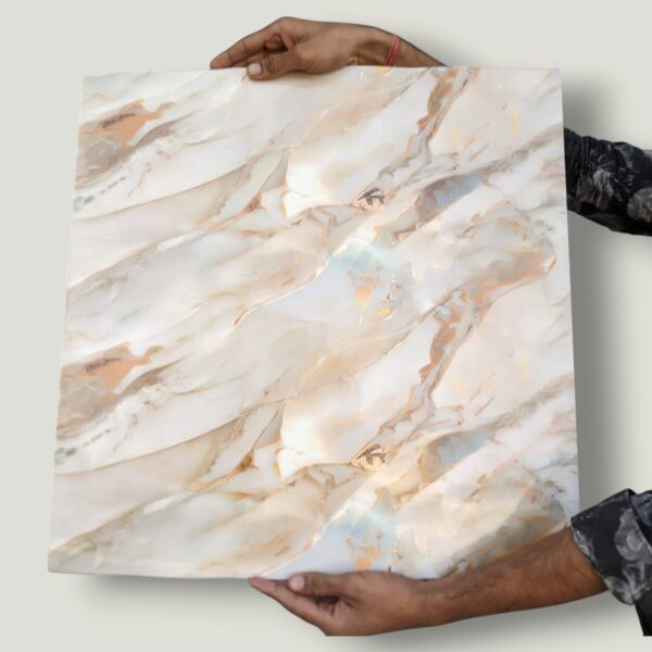 AD Waterproof Self-Adhesive UV Marble Sheet (60x60 cm)