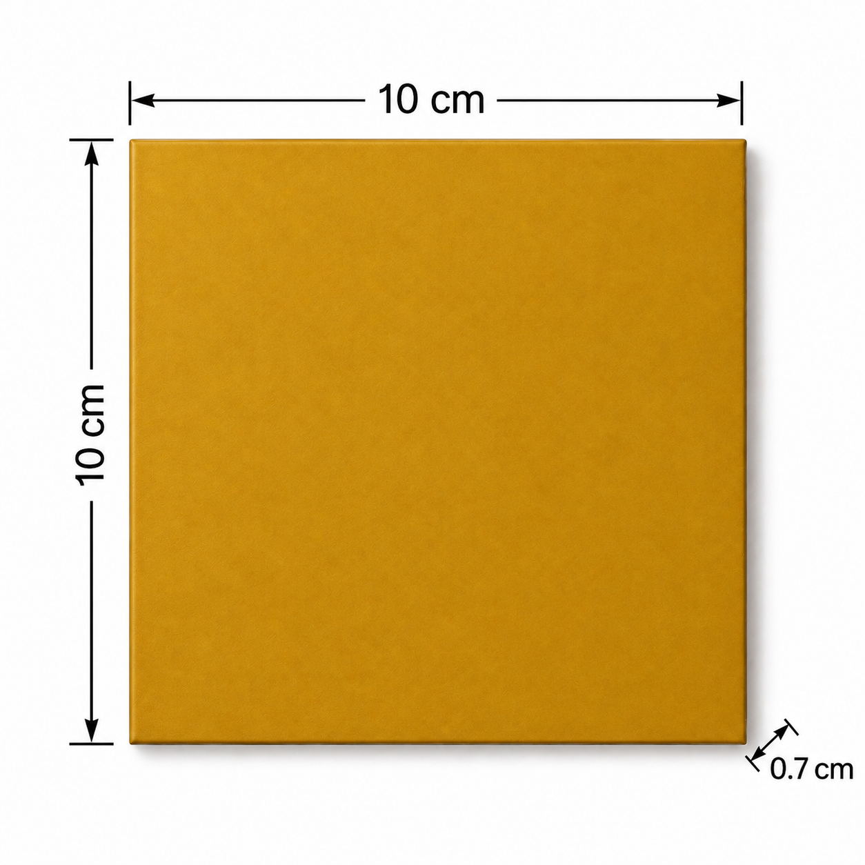 Acrylic Mosaic Gold Tile Self-Adhesive Size (30 X 30 cm) - Image 2